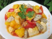 怎样自制水果豆腐捞