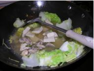 白菜炖豆腐怎么做