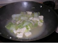 白菜炖豆腐怎么做
