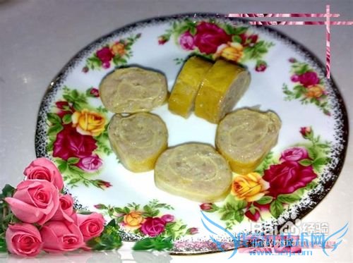 好吃的干豆腐肉卷