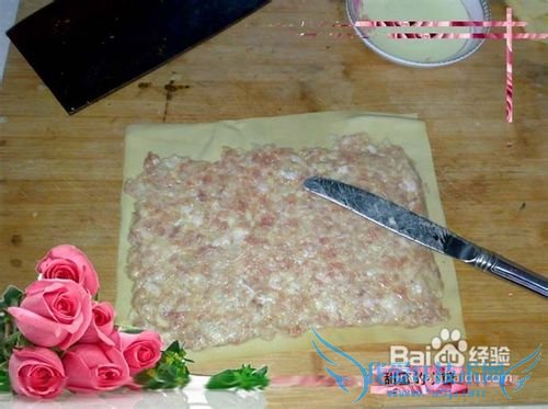 好吃的干豆腐肉卷