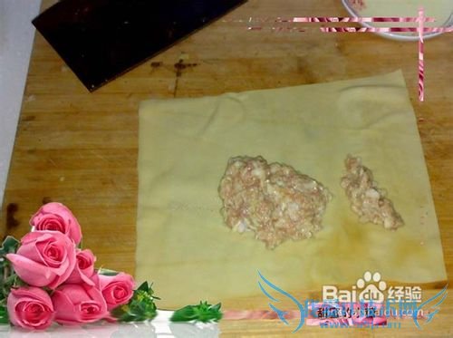 好吃的干豆腐肉卷