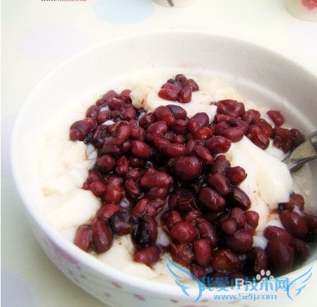 自制红豆豆腐花