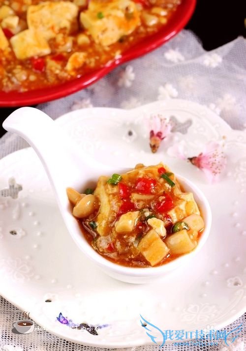 超级好吃老少皆宜的豆腐做法--海鲜菇肉末豆腐