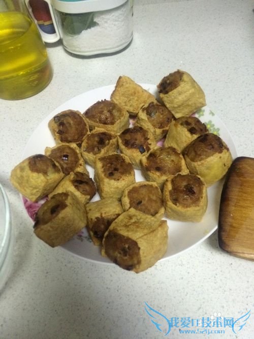 自制油豆腐泡塞肉