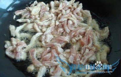 油扁豆炒肉丝