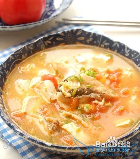 宝宝餐番茄豆腐鱼片汤的做法