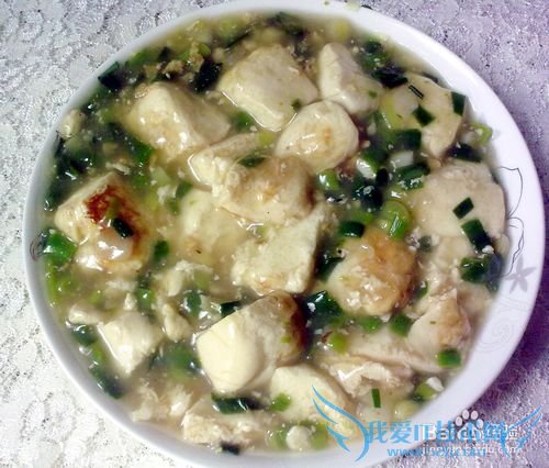 清新爽口嫩豆腐羹