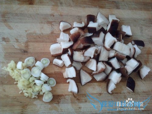 香菇鸡蛋炒豆腐