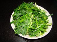 自制干豆腐炒韭菜