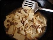 家常肉末豆腐的做法
