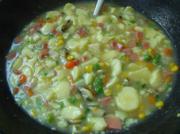 学习海鲜日本豆腐的做法