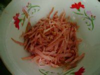 火腿彩豆腐的做法