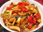 怎样做蚝油鲍菇扒豆腐