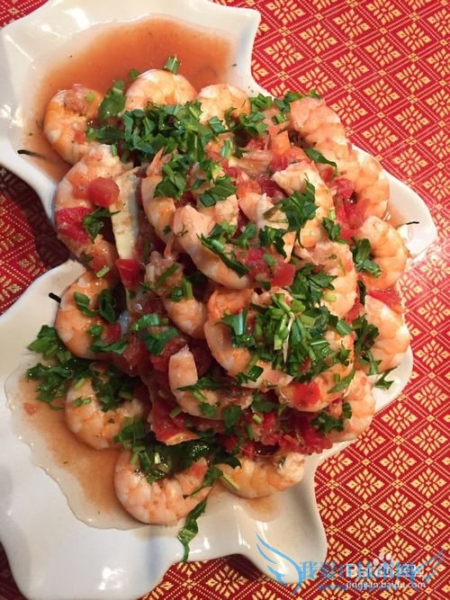 泰式鲜虾豆腐沙拉
