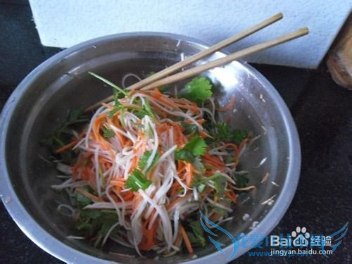 快捷方便的凉拌芥菜丝