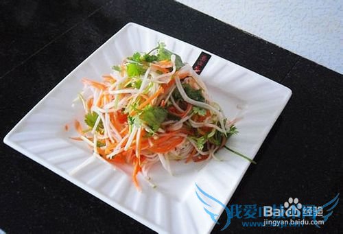 快捷方便的凉拌芥菜丝