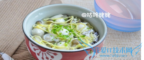 蘑菇豆腐肉丸汤