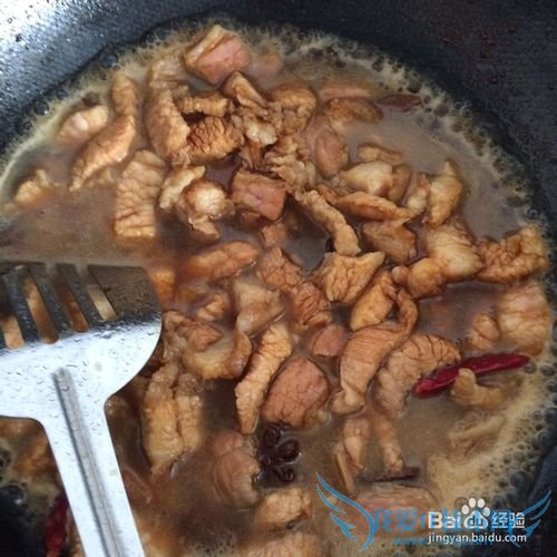 卤肉焖豆腐泡的做法