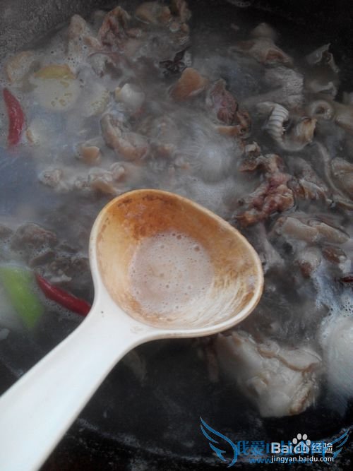 教你做——羊头肉炖豆腐