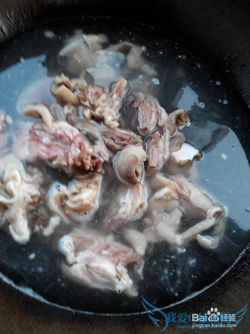 教你做——羊头肉炖豆腐