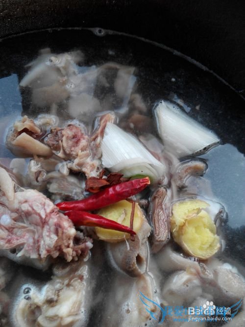 教你做——羊头肉炖豆腐