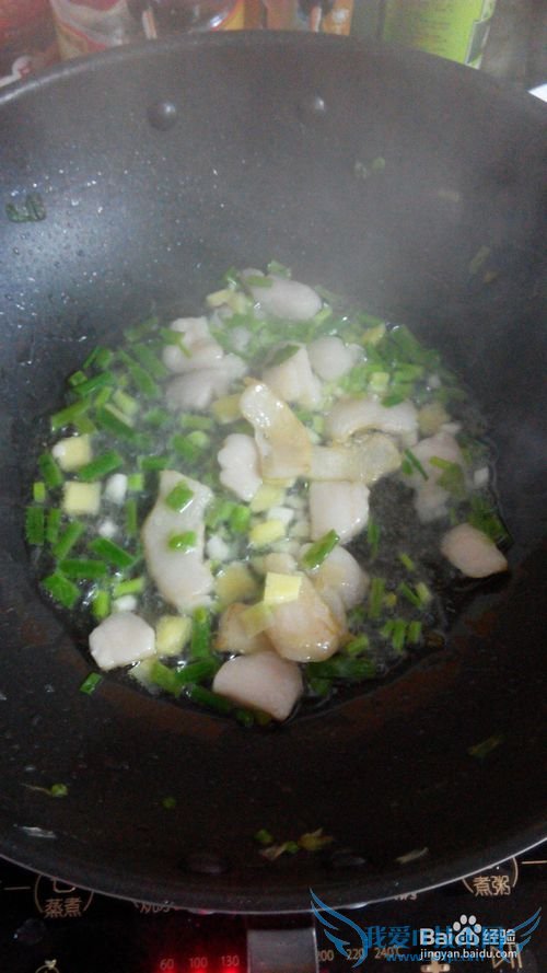 小葱炒豆腐的作法