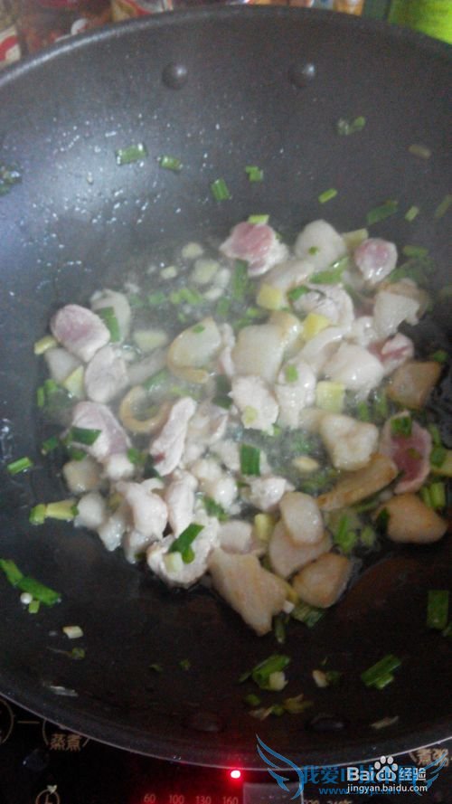 小葱炒豆腐的作法