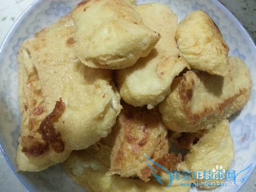 自制油炸五香豆腐炒肉片