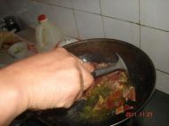 肉炒尖椒干豆腐的做法