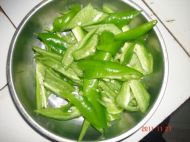 肉炒尖椒干豆腐的做法