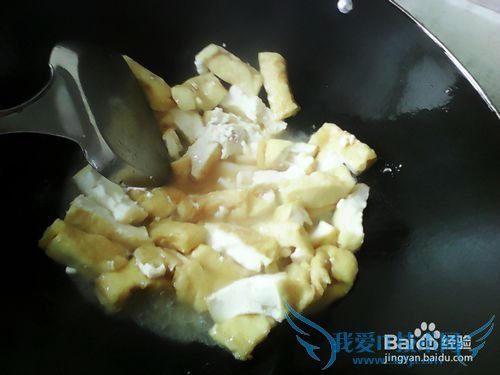 水豆腐的炒法