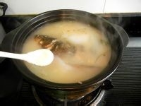 营养汤煲---丝瓜鱼头豆腐煲