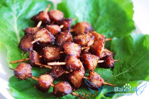 烤牙签肉的做法