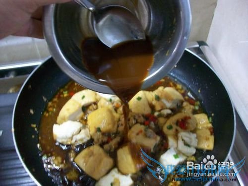 家常菜肴红烧豆腐