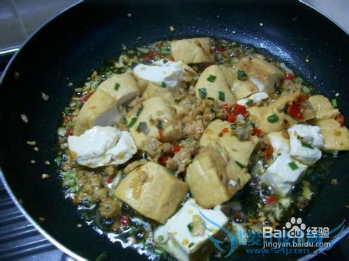 家常菜肴红烧豆腐