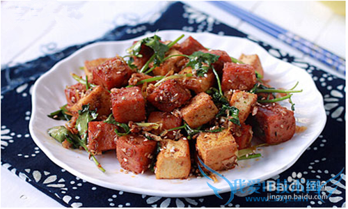 蒜香孜然豆腐怎么做最好吃