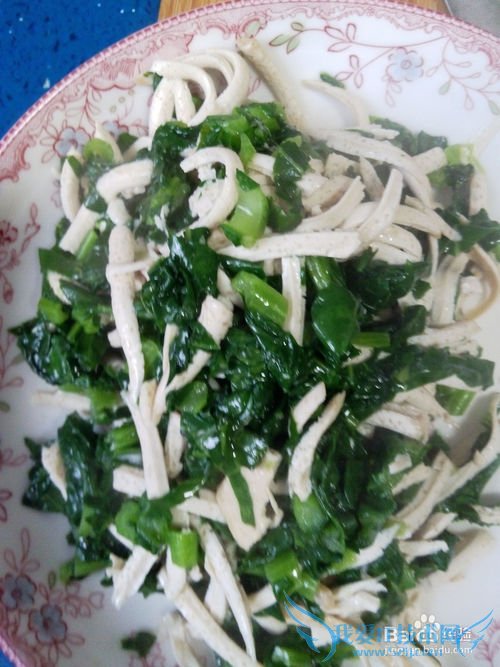 教你做三月青豆腐干