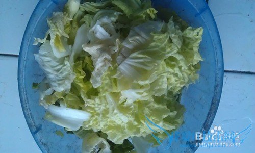 大白菜炖冻豆腐