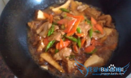 家常好味道--红烧油豆腐