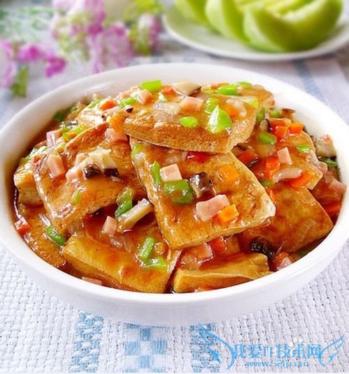 美食6633===浇汁豆腐