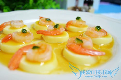 怎么自制日本豆腐蒸虾仁