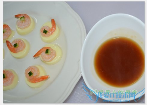 怎么自制日本豆腐蒸虾仁