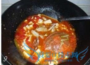 鲜香无比——番茄豆腐蟹的做法