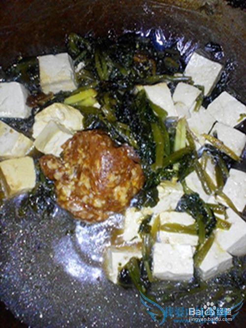 雪里红肉末大豆腐