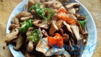 香菇炒肉味道鲜