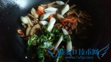 香菇炒肉味道鲜