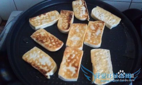 平常的食材 不平凡的美味---青蒜香煎豆腐