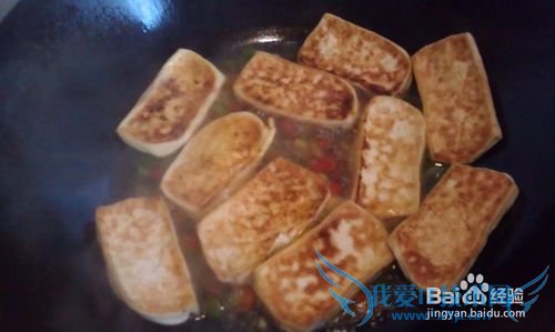 平常的食材 不平凡的美味---青蒜香煎豆腐