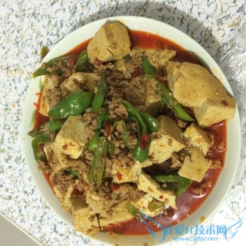 肉末豆腐(麻婆豆腐)